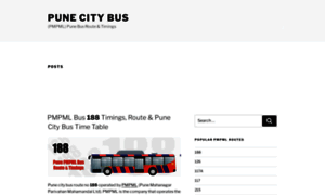 Punecitybus.in thumbnail