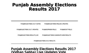 Punjabelectionsresults2017.in thumbnail