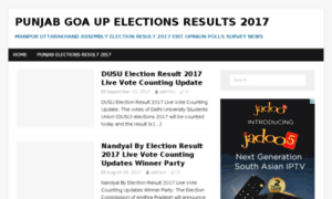 Punjabgoaupelectionsresults2017.in thumbnail