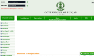 Punjabgovt.gov.in thumbnail