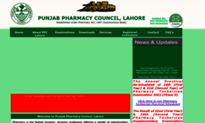 Punjabpharmacycouncil.com thumbnail