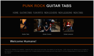 Punkrockguitartabs.com thumbnail