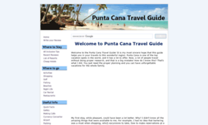 Puntacana-travelguide.com thumbnail