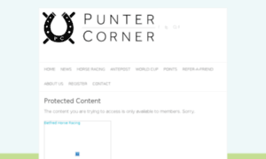 Puntercorner.co.uk thumbnail