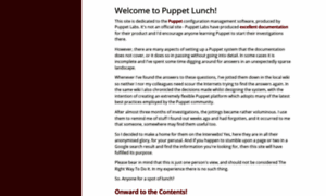 Puppetlunch.com thumbnail