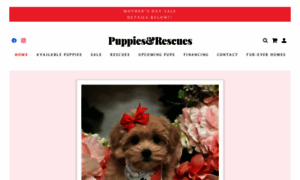 Puppiesandrescues.com thumbnail