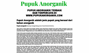 Pupukanorganik.net thumbnail