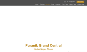 Puranikgrandcentral.newprojectlaunch.in thumbnail