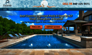 Puravidacustompools.com thumbnail