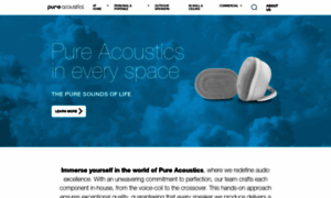 Pure-acoustics.com thumbnail