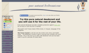 Pure-natural-deodorant.com thumbnail