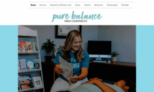 Purebalancechiro.com thumbnail