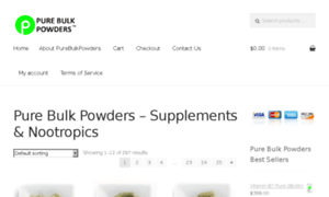 Purebulkpowders.com thumbnail