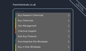 Purechemicals.co.uk thumbnail