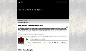 Purecinemapodcast.libsyn.com thumbnail