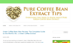 Purecoffeebeanextracttips.com thumbnail