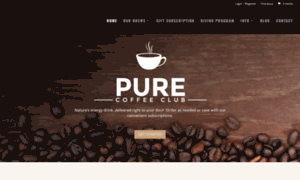 Purecoffeeclub.com thumbnail