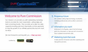 Purecommission.com thumbnail