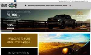 Purecountrychevrolet.com thumbnail