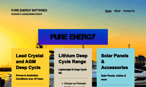 Pureenergybatteries.com.au thumbnail