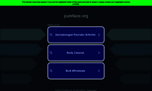 Pureface.org thumbnail