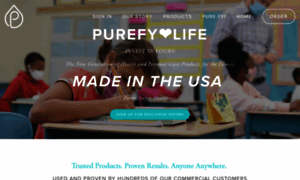 Purefylife.com thumbnail