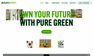 Puregreenfranchise.com thumbnail