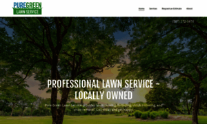 Puregreenlawnservice.com thumbnail