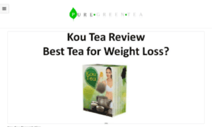 Puregreentea.net thumbnail