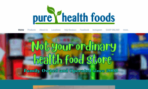 Purehealthfoodslv.com thumbnail