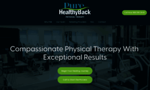 Purehealthyback.com thumbnail