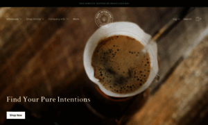 Pureintentionscoffee.com thumbnail