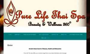 Purelifethaispa.com thumbnail