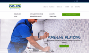 Purelineplumbing.com thumbnail