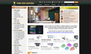 Purelionlighting.com thumbnail