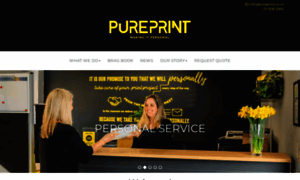 Pureprint.co.nz thumbnail