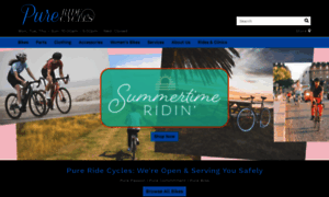 Pureridecycles.com thumbnail