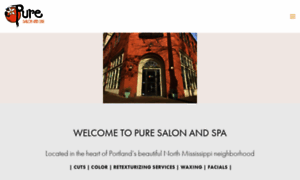 Puresalonspa.com thumbnail