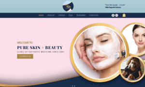 Pureskinandbeauty.com thumbnail