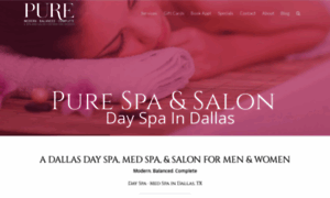 Purespaandsalon.com thumbnail