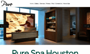 Purespahouston.com thumbnail