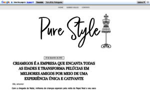 Purestyle.com.br thumbnail