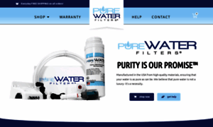 Purewaterfilters.us thumbnail