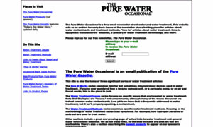 Purewateroccasional.net thumbnail