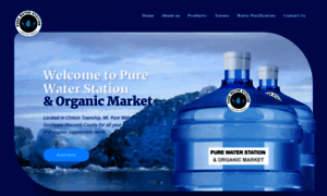 Purewaterstation.com thumbnail