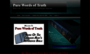 Purewordsoftruth.com thumbnail