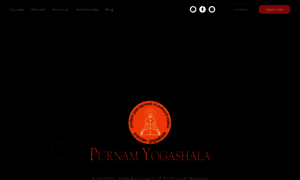 Purnamyogashala.com thumbnail