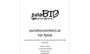 Purobiocosmetics.se thumbnail