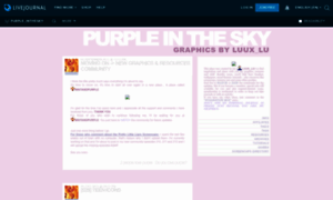 Purple-inthesky.livejournal.com thumbnail