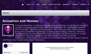 Purplealienfilms.co.uk thumbnail